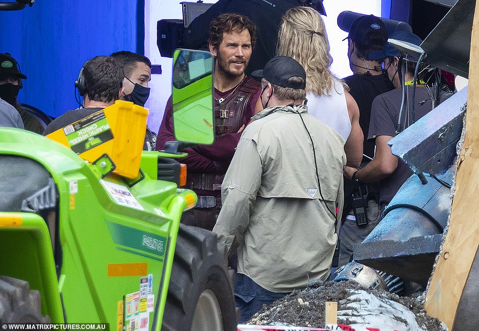 Chris Pratt, Guardians of the Galaxy, Russell Crowe