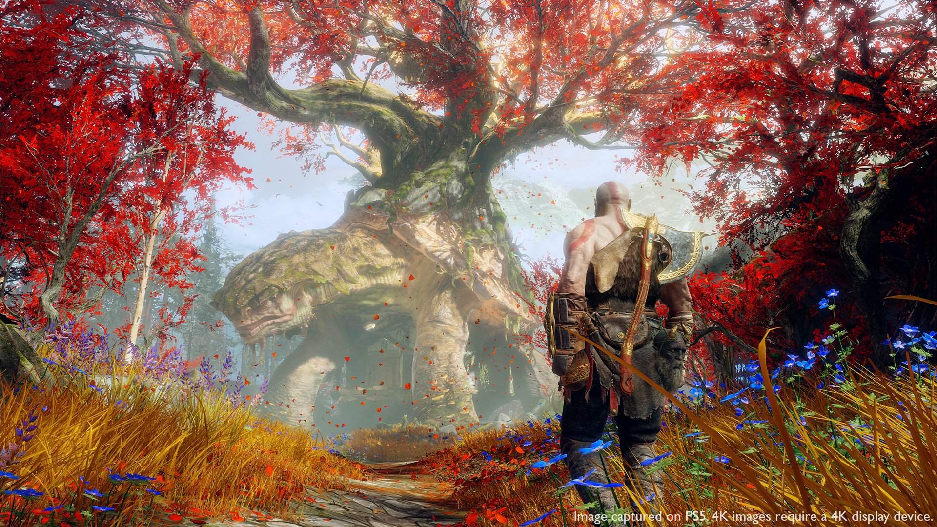 پیشرفت گرافیکی و نرخ فریم God of War در آپدیت جدید برای پلی استیشن ۵