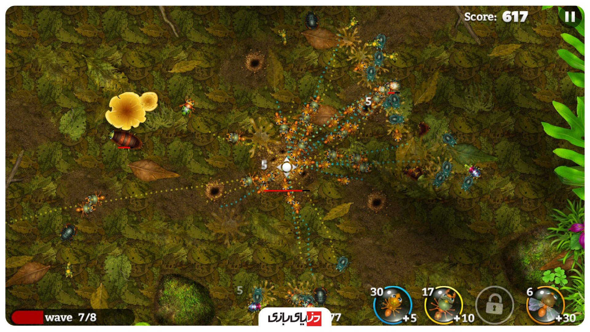 بررسی بازی anthill - دانلود بازی اندروید خاکریز مورچه