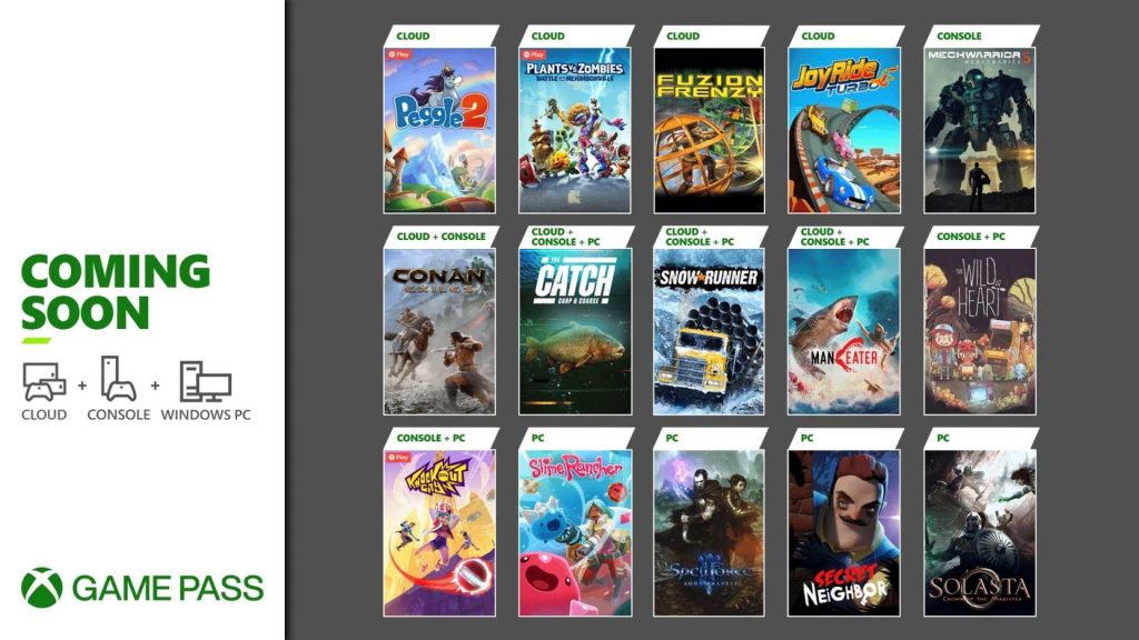 عناوین ماه میلادی جاری سرویس Xbox Game Pass مشخص شدند
