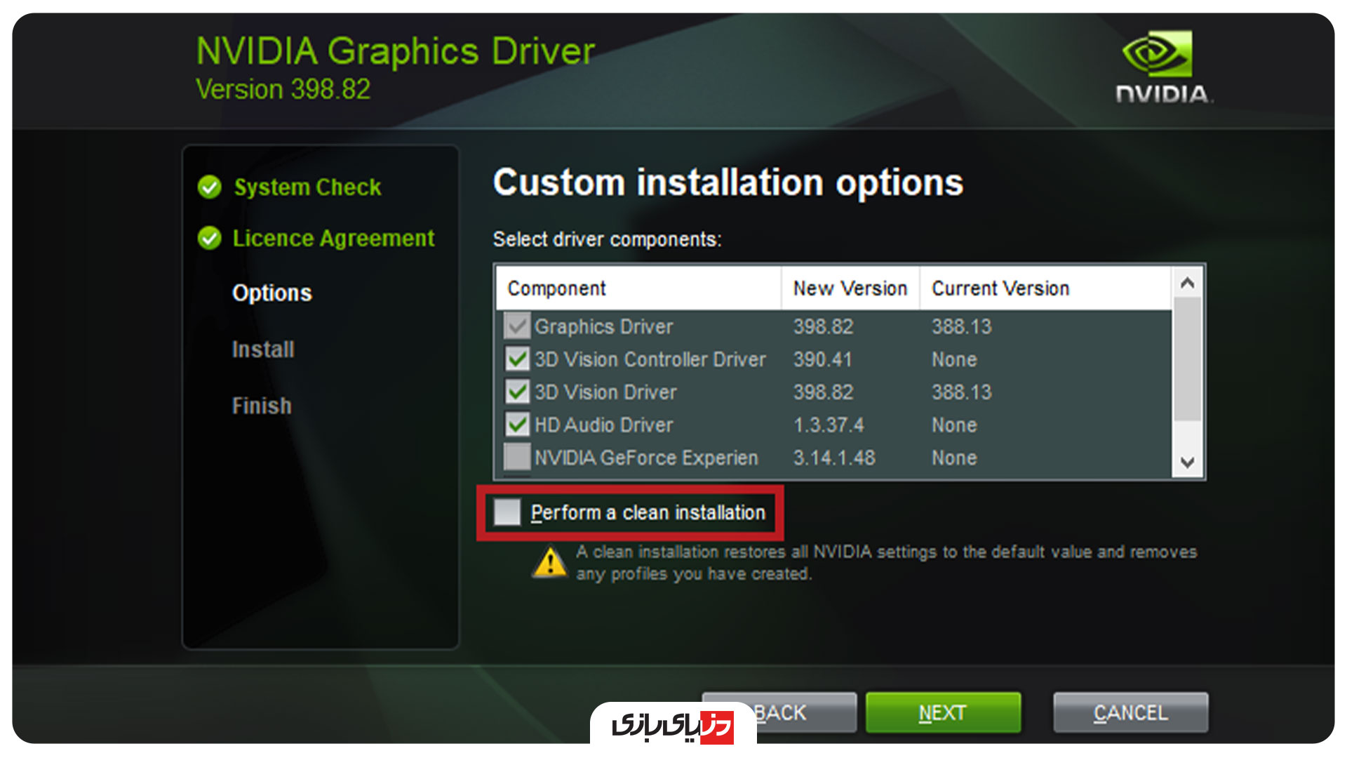  آموزش نحوه آپدیت کردن کارت گرافیک Nvidia در ویندوز 10