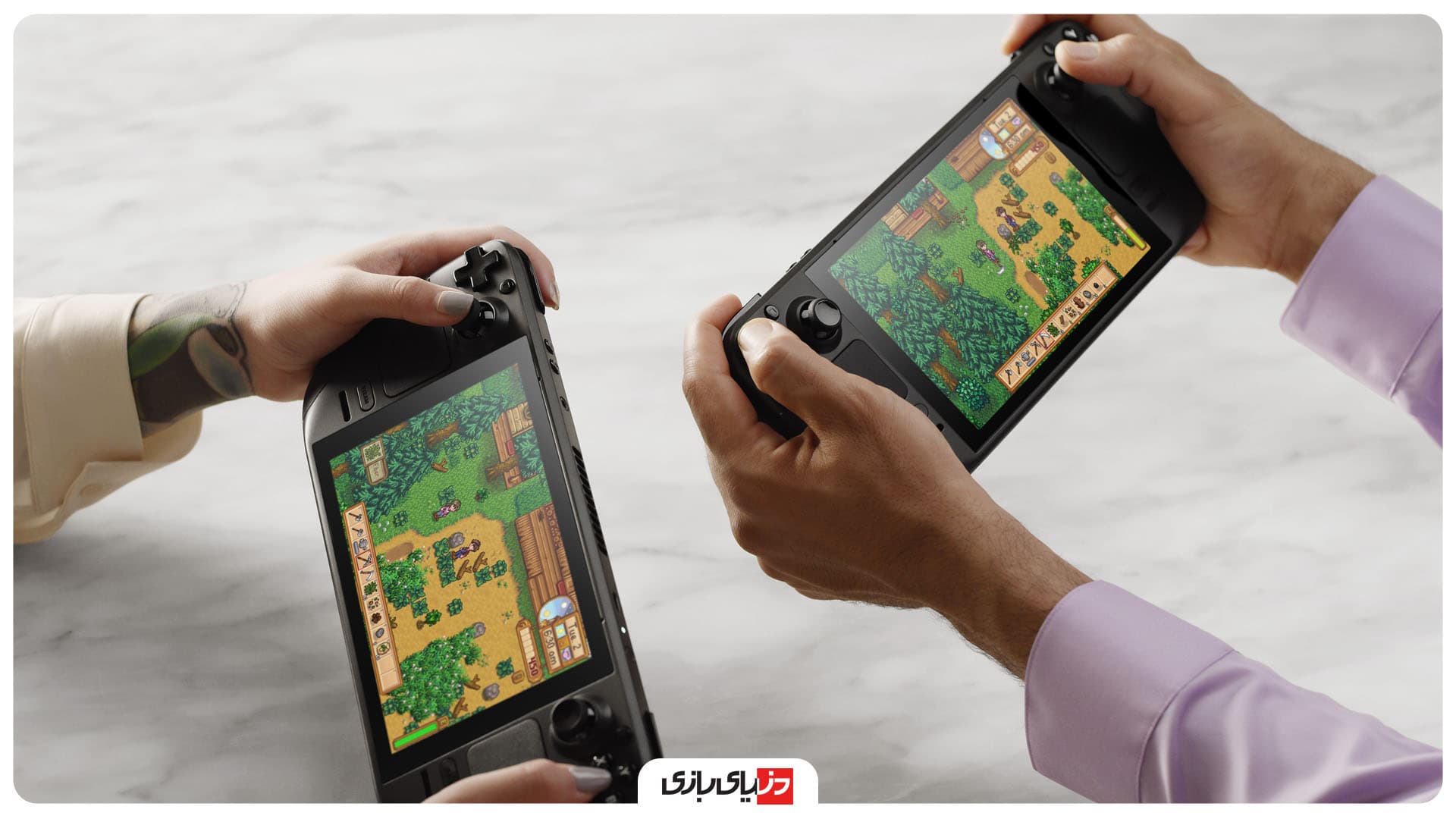 استیم دک - کنسول دستی استیم - valve