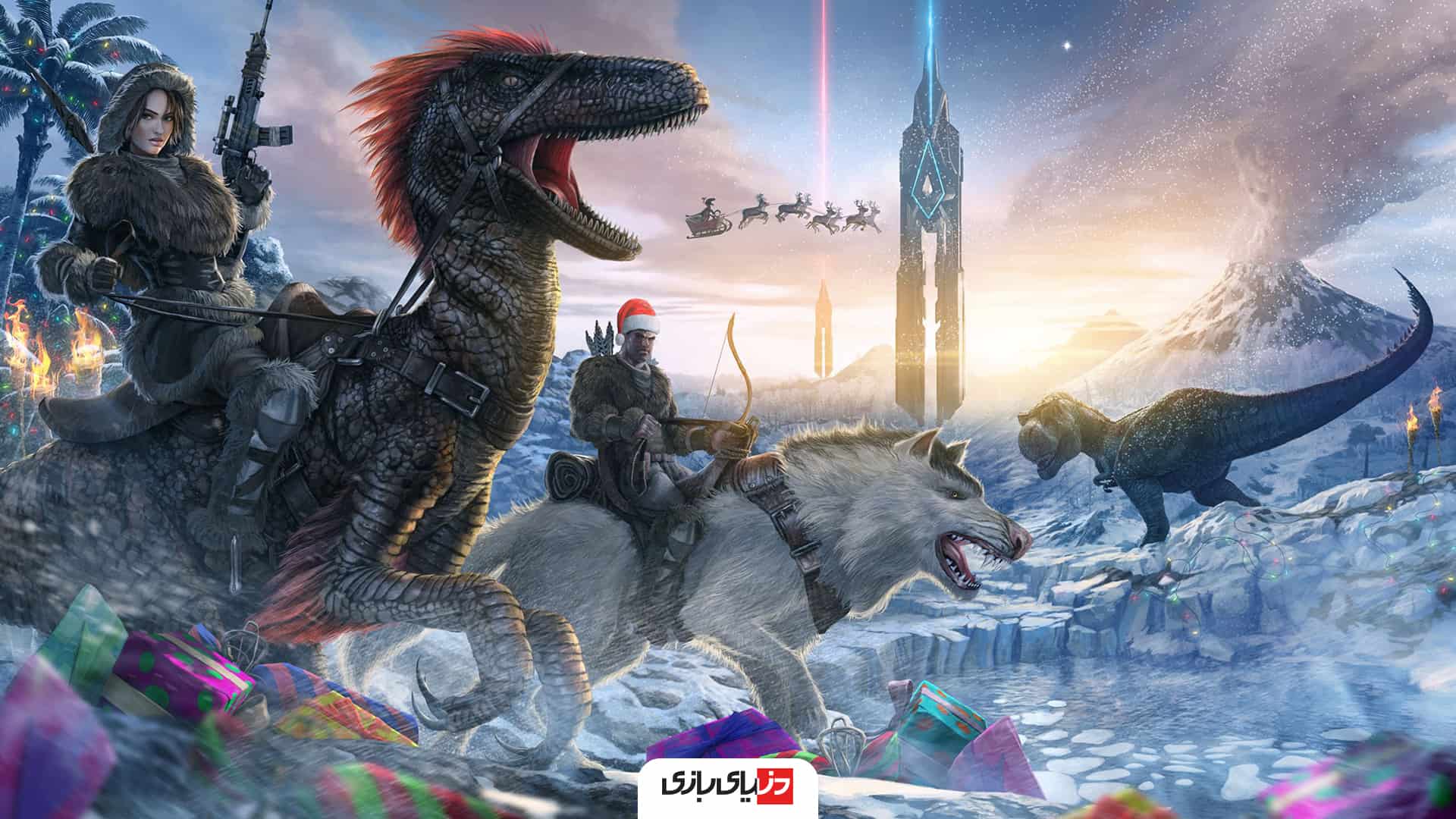 آموزش آنلاین بازی کردن Ark Survival Evolved دنیای بازی