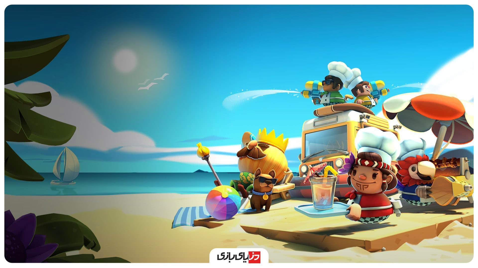 بازی 2 نفره کامپیوتر  - Overcooked 2