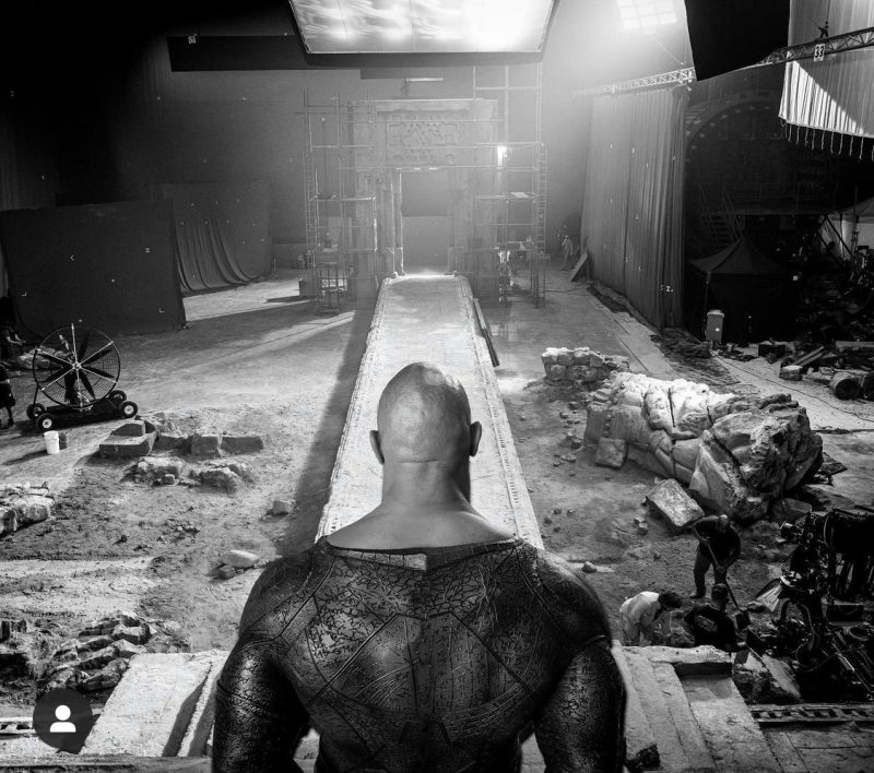 پشت صحنه فیلم Black Adam