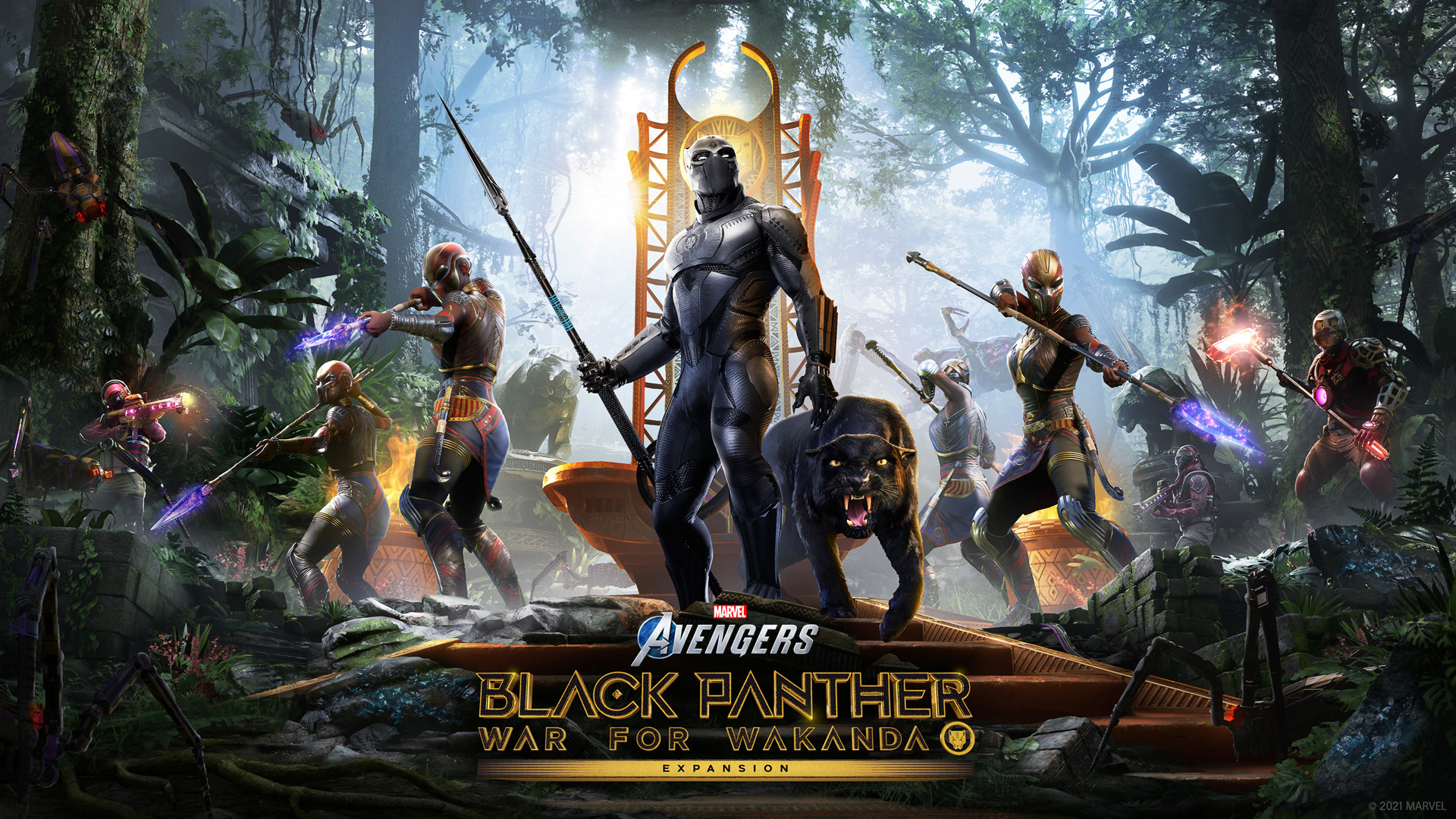 بسته الحاقی War for Wakanda بازی Marvel’s Avengers منتشر شد