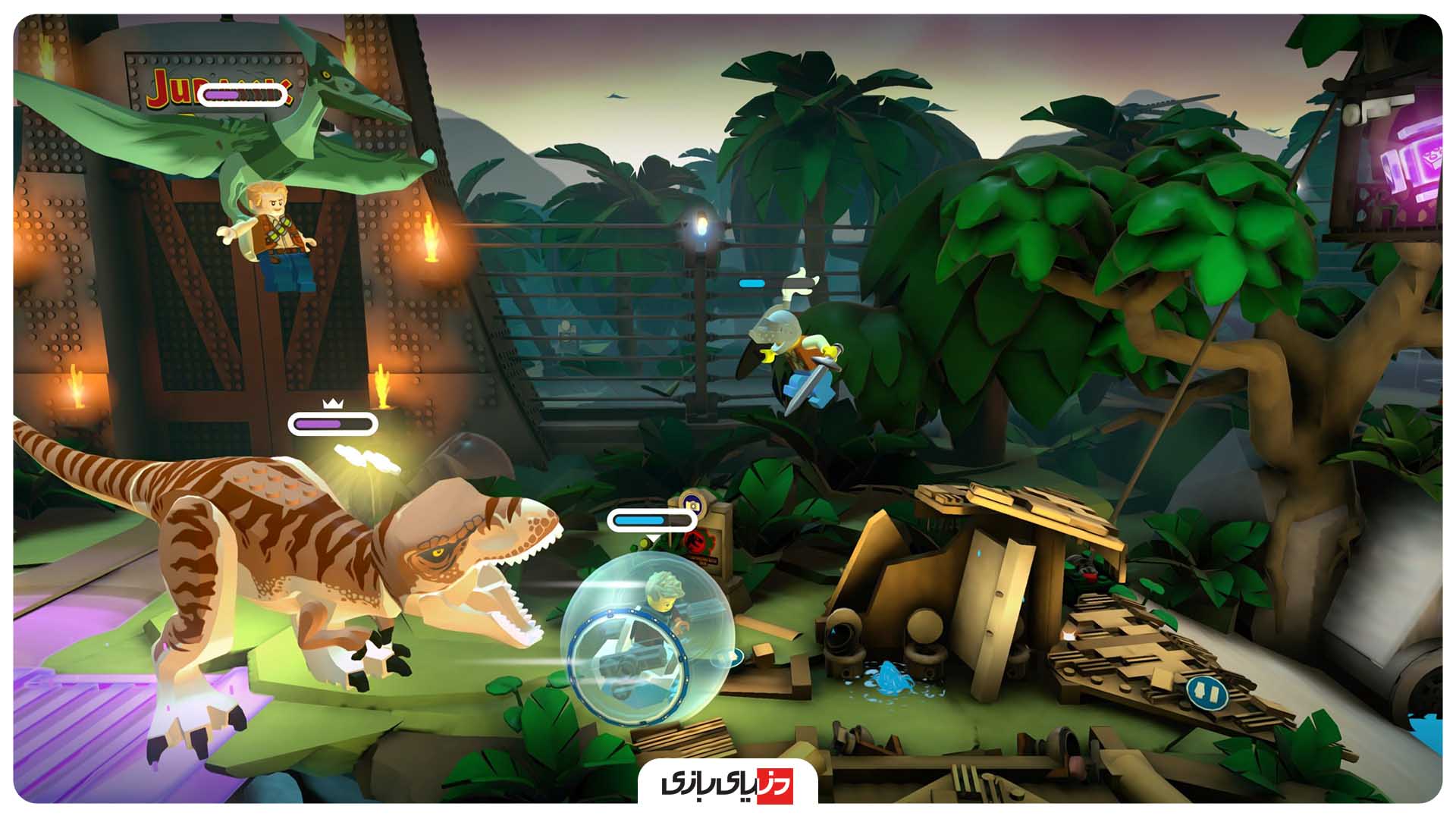 بازی مبارزه ای LEGO