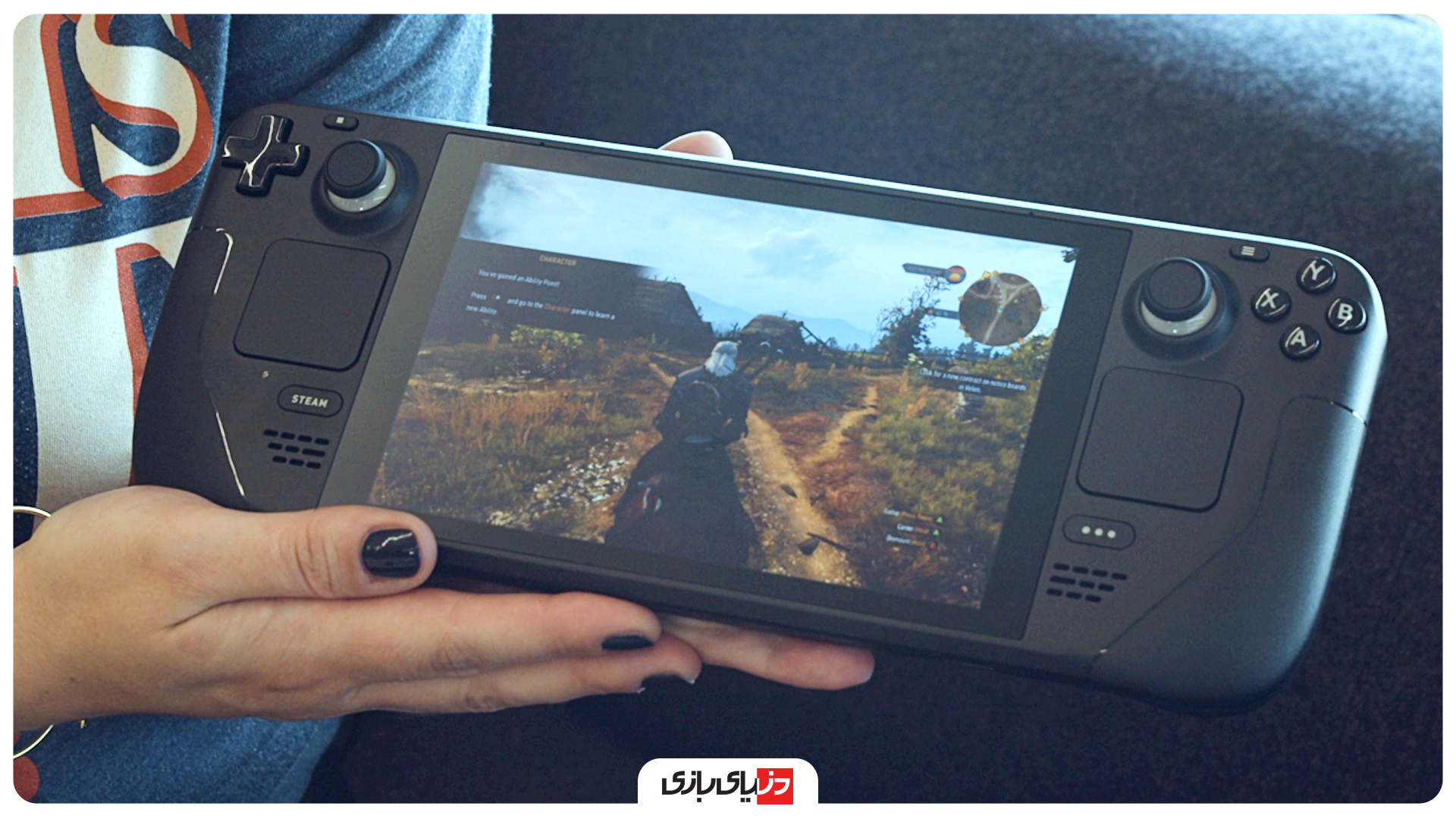 witcher 3 steam deck