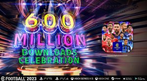 تعداد دانلود بازی eFootball 2023 از مرز 600 میلیون بار عبور کرد