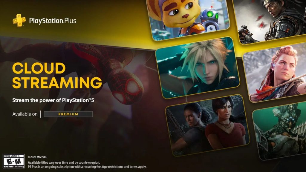 سرویس کلود استریمنیگ پلی استیشن در اختیار مشترکین PS Plus Premium قرار می‌گیرد