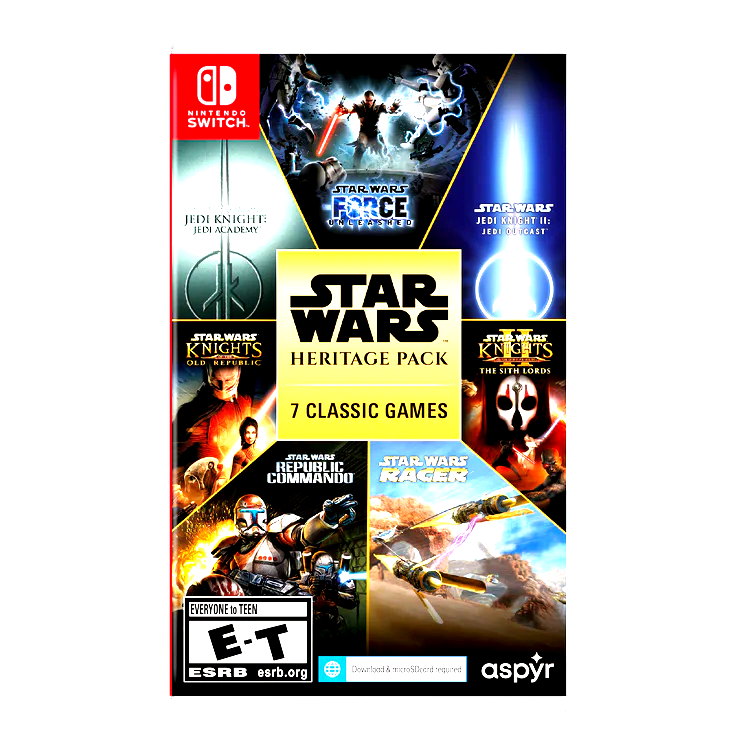 یک باندل فیزیکی جذاب در راه نینتندو سوییچ: دنیای جنگ ستارگان