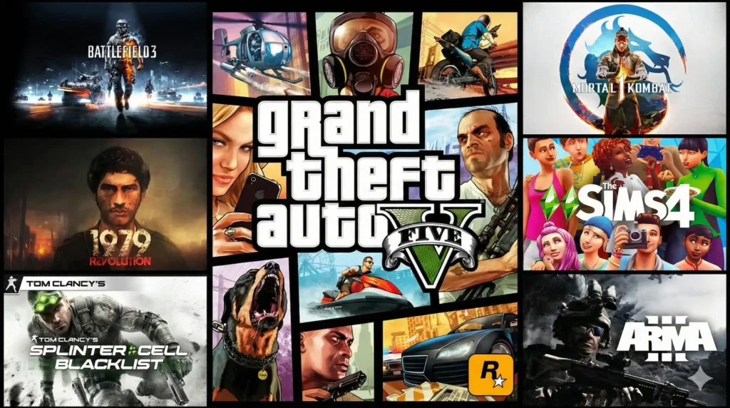 بازی های ممنوع شده در ایران