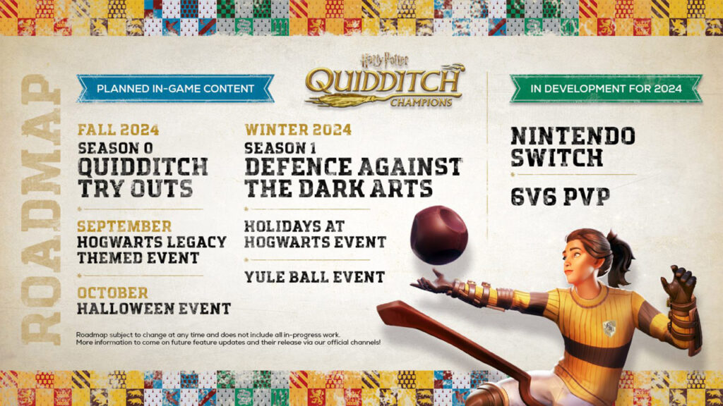 محتویات اضافی بازی Harry Potter: Quidditch Champions