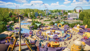 محتویات اضافی بازی planet coaster 2 شامل بهبودها و ویژگی‌ های جدید