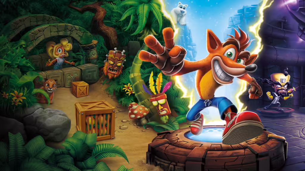 بازی کرش بندیکوت (Crash Bandicoot), شرکت سگا (SEGA)