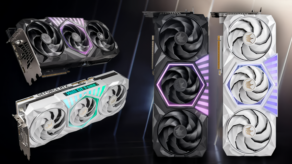 نسخه مشکی RTX 5070 Ti HOF