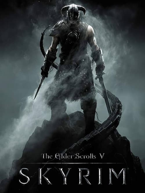 کاور آرت رسمی بازی The Elder Scrolls V: Skyrim