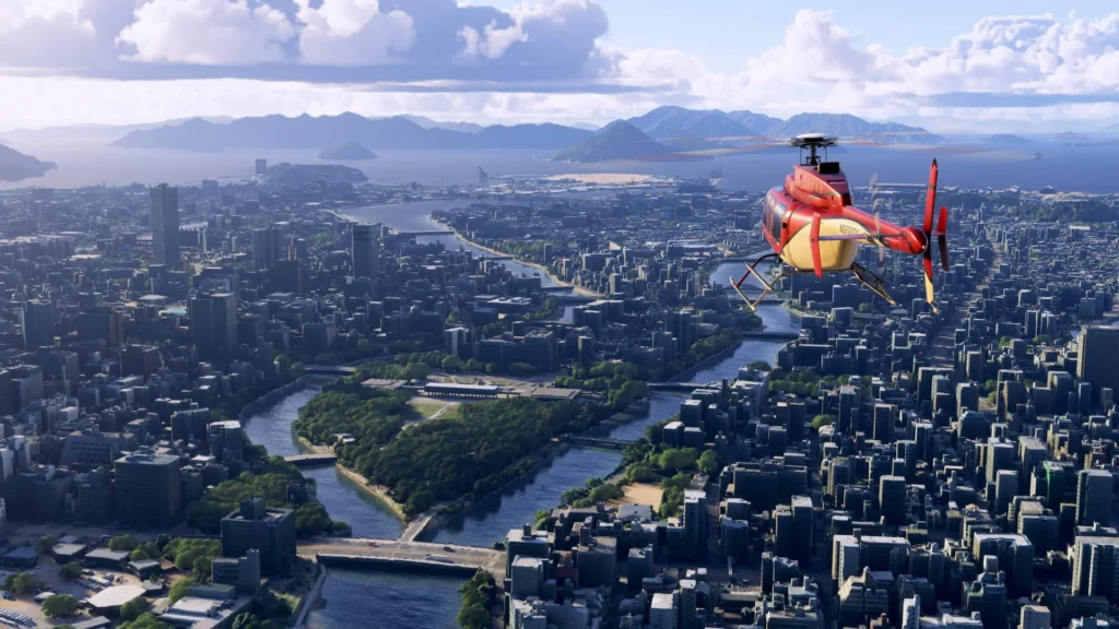 بازسازی کشور ژاپن در نسخه جدید Microsoft Flight Simulator 2024 با جزئیات خیره‌کننده [تماشا کنید]