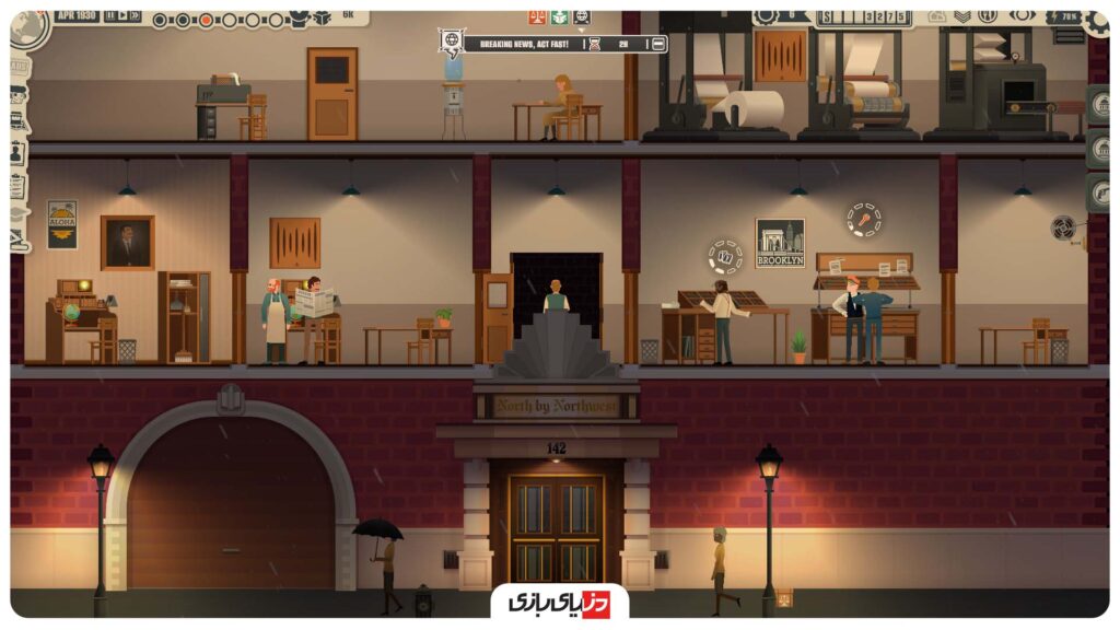 بررسی بازی News Tower