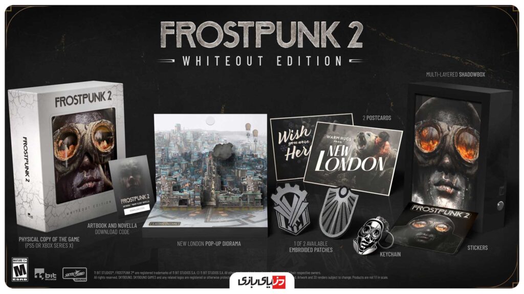 انتشار نسخه‌های فیزیکی بازی FROSTPUNK 2