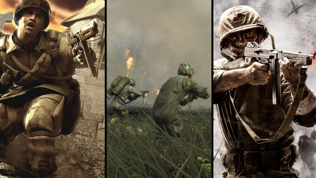 داستان سری جنگ جهانی بازی Call of Duty